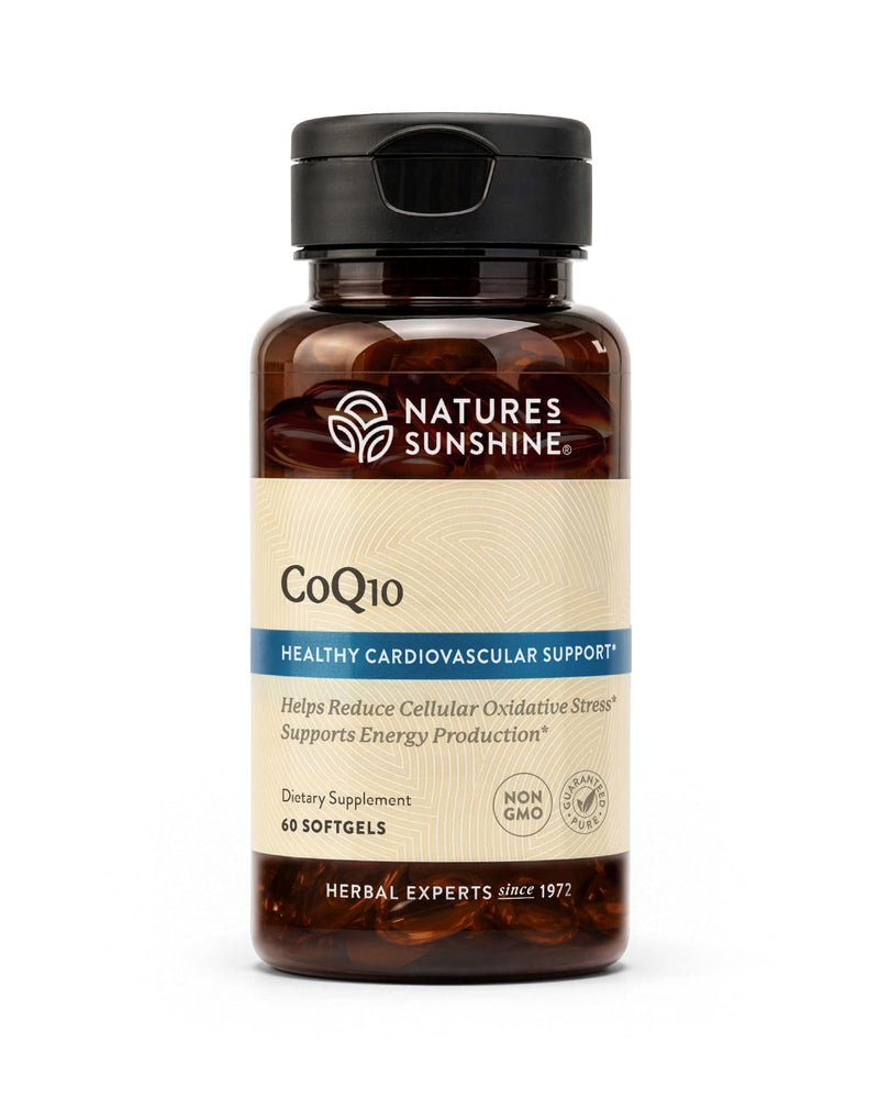 Nature's Sunshine CoQ10-60 Softgel Capsules