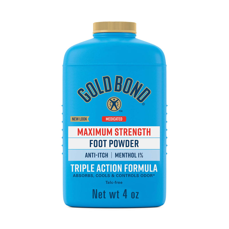 Gold Bond Maximum Strength Foot Powder 4 Ounce - BeesActive Australia