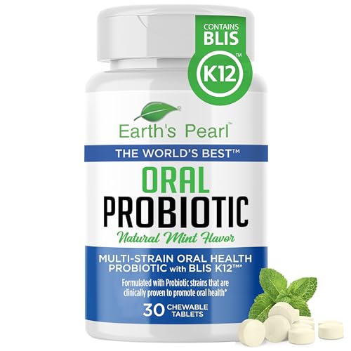 Oral Probiotics for Bad Breath & Dental Health - BLIS K12 30-Day Supply