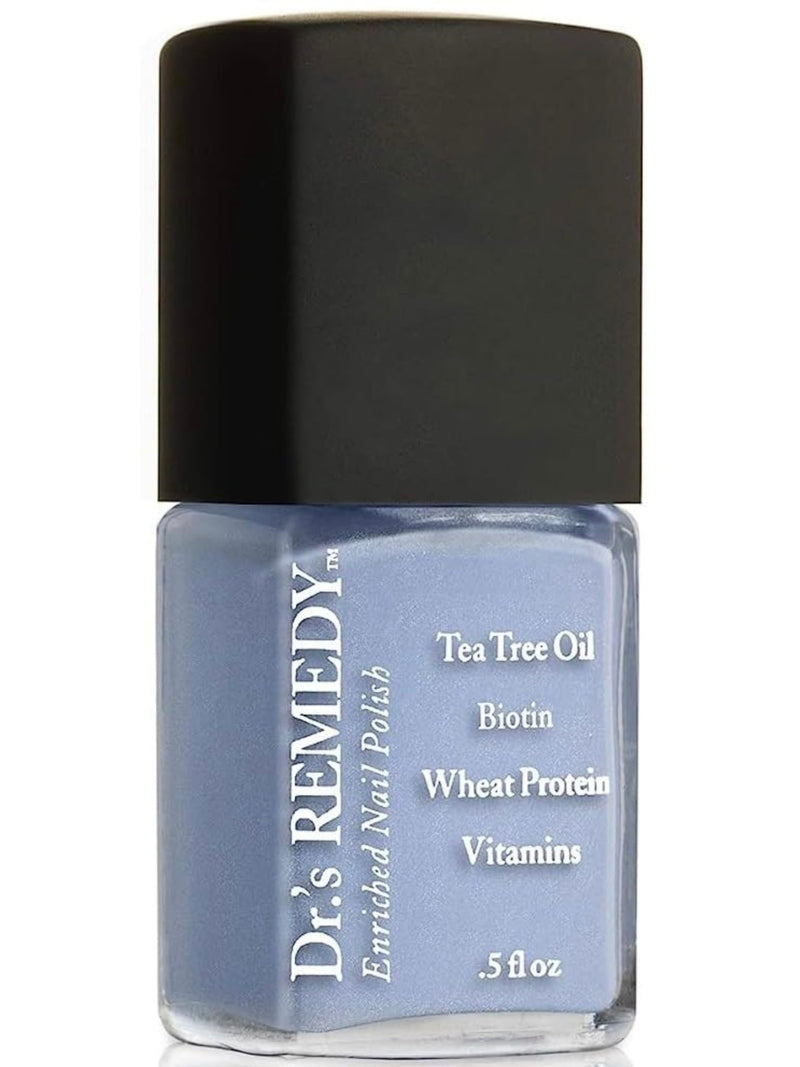 Dr’s Remedy Enriched Nail Polish: Non Toxic, All Natural, and Organic - Doctor Formulated: Strengthens, Restores, Heals, and Protects '24-Free' - PERCEPTIVE Periwinkle