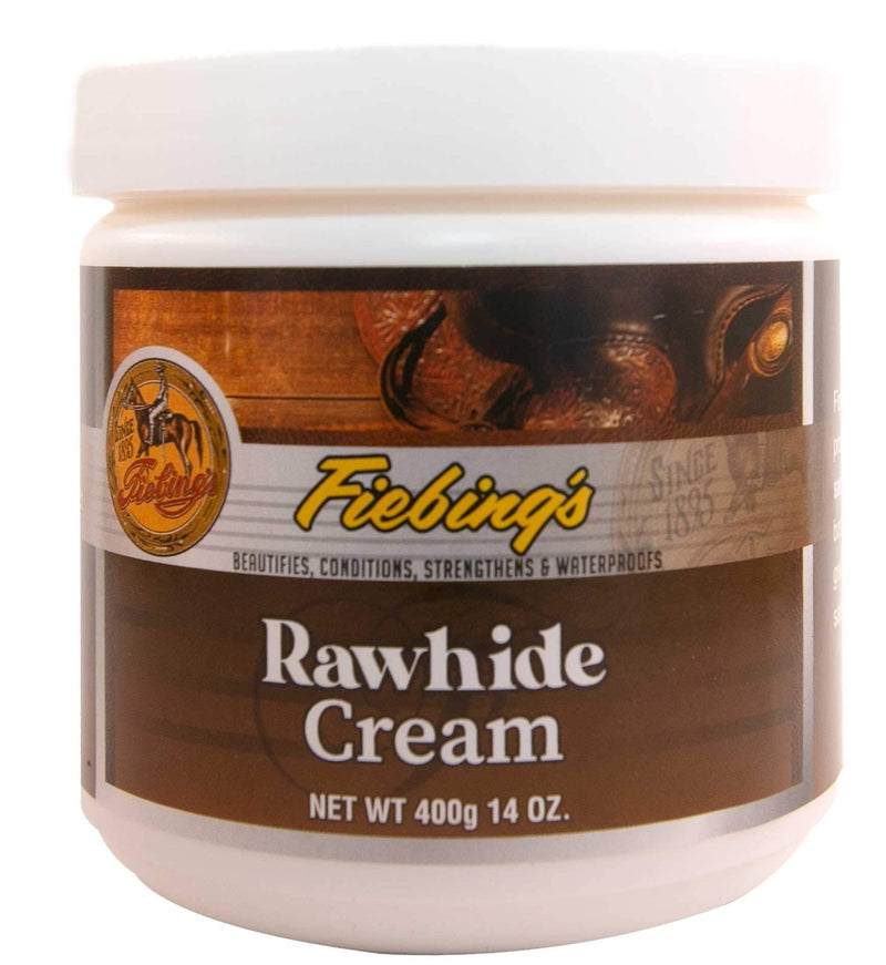 Fiebing's Rawhide Cream 14oz Ideal for Conditioning, Softening, and Waterproofing Rawhide and Other Fine and Exotic Leathers - BeesActive Australia