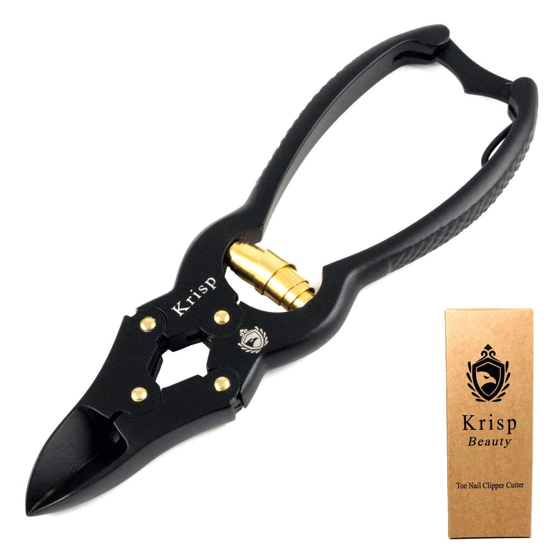 Toenail Clippers - Professional Podiatrist Toenail Clippers for Thick Nails for Seniors - Heavy Duty Nail Clippers Cutter Trimmer for Men Women Podiatry Tools Stainless Steel Toenail Scissors by Krisp - BeesActive Australia