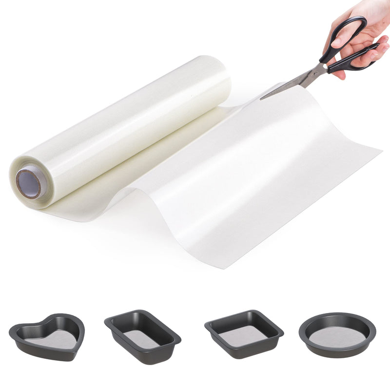 MMmat Silicone Baking Mat Roll - Best German Silicone - Non-slip Silicone Pastry Mat, Non-Stick Reusable Air Fryer Linner, Counter Mat, Oven Liner, Freeze Dryer Mat - 12IN x 8FT White - BeesActive Australia