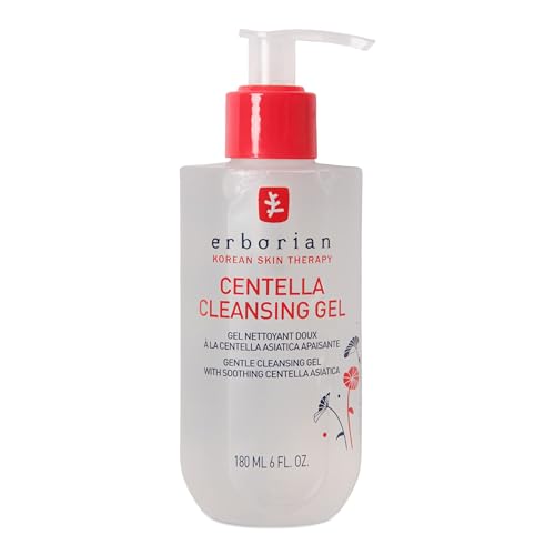 Erborian Cleansing Gel, Centella Asiatica Face Wash, Korean Skincare