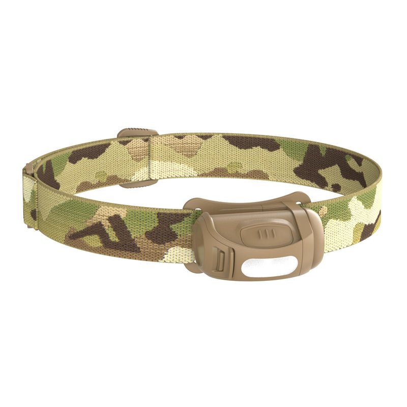 Princeton Tec Fred Headlamp 200 Lumens Dimmable Ultrabright White LED, IPX4 Water Resistance and 41 Hour Burn Time, Perfect for Hiking, Camping, Hunting, Fishing, and Safety Preparedness, Multicam