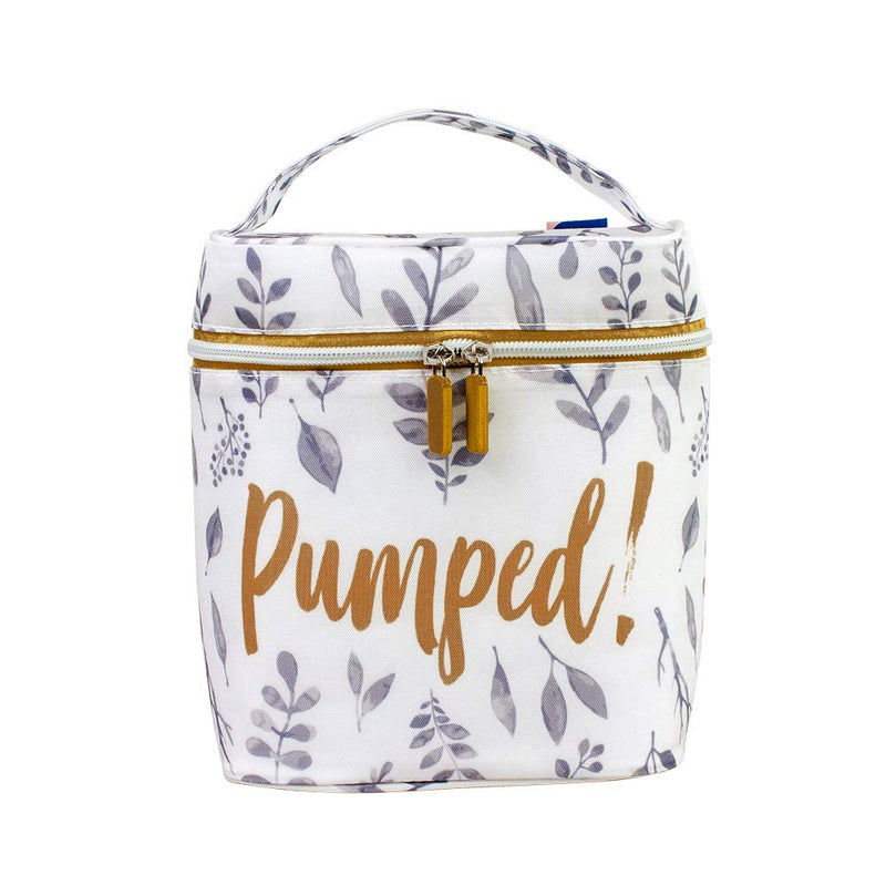 Bebe au Lait Pumped! Insulated Bottle Bag 8x4x7 Inch (Pack of 1) white - BeesActive Australia