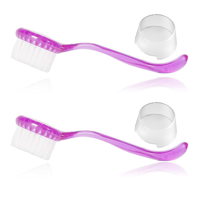 2 Pack Hamster Brush, Guinea Pig Massage Combs, Hedgehog Cleaning Supplies - Purple - BeesActive Australia