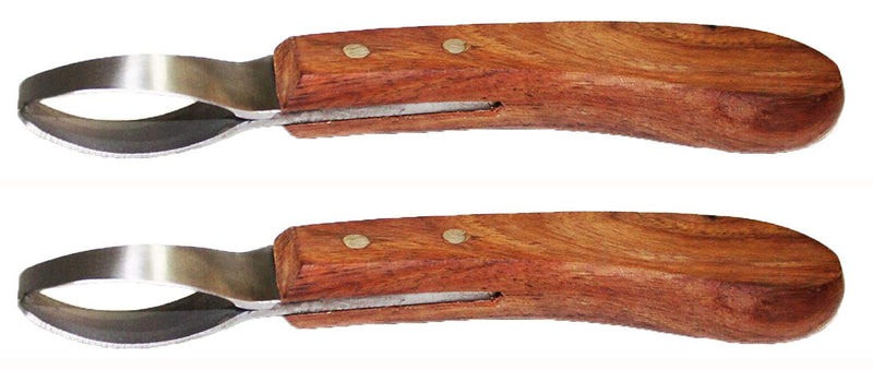CHALLENGER Lot of 2 Horse Oval Steel Hoof Hoof Care Farrier Tool 98408 - BeesActive Australia