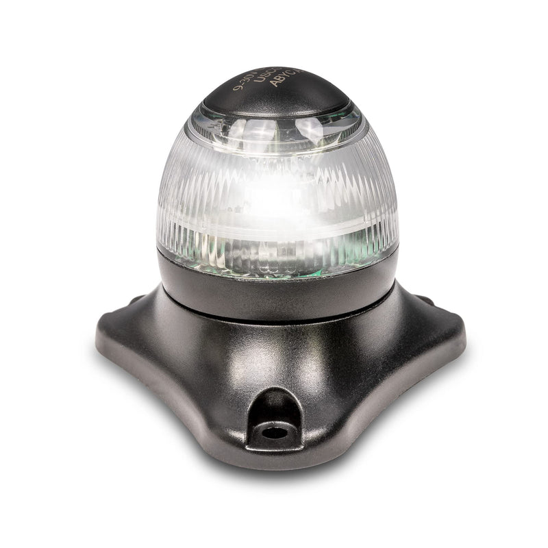 TRUE MODS 12-24V White LED Marine Navigation Anchor All-Round Boat Light [USCG ABYC A-16 3NM] [Waterproof] 3 Nautical Mile Surface Mount Top Rear Stern Light for Fishing Yacht Sailboat - BeesActive Australia