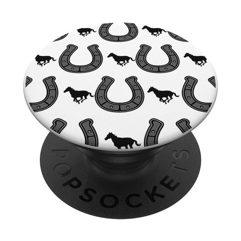 Hobby Horseshoe Equestrian Horseback Riding Animal Horse PopSockets PopGrip: Swappable Grip for Phones & Tablets Standard - BeesActive Australia