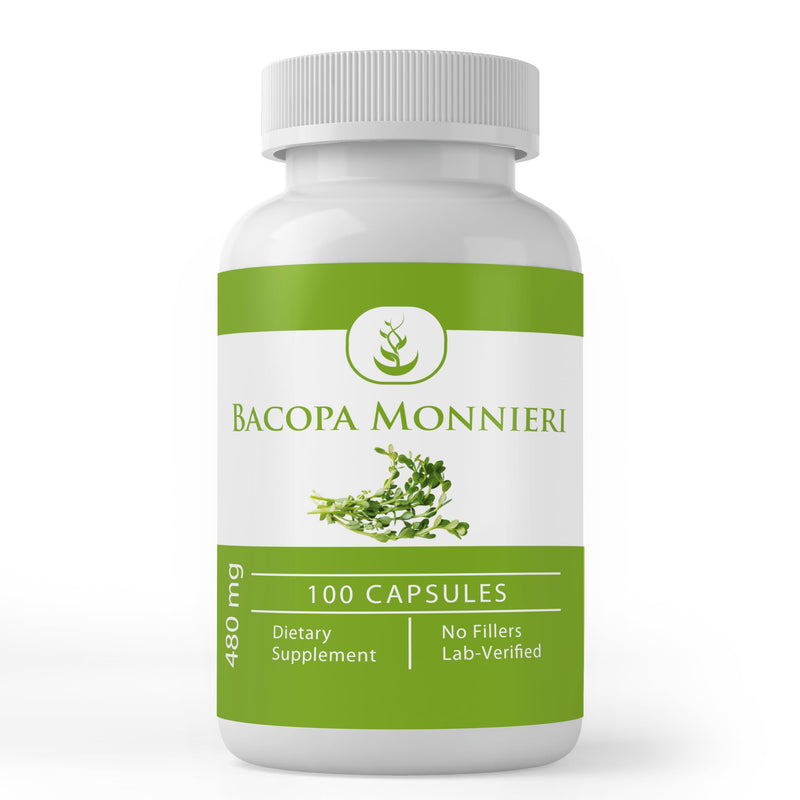 Pure Original Ingredients Bacopa Monnieri, (100 Capsules) Always Pure, No Additives Or Fillers, Lab Verified