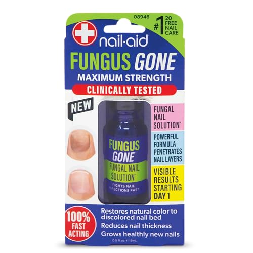 Nail-Aid Fungus Gone Maximum Strength – Nail Solution