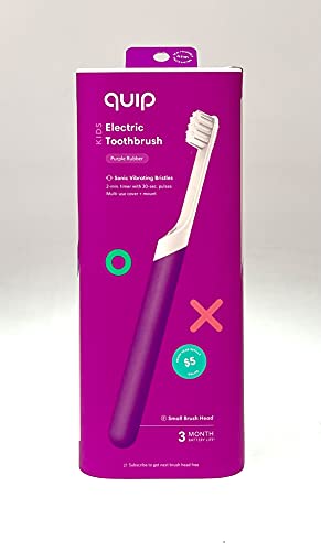 Quip KIDSELECTRIC Toothbrush Sonic Vibrating BRISTLES
