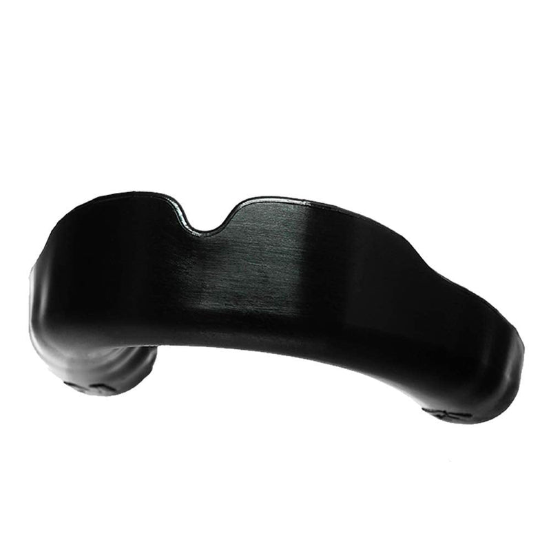 GuardLab APEX Lite Sports Mouthguard for Football, Basketball, Boxing, Wrestling, Soccer, BJJ, Hockey, MMA | Adults & Youth | Pre-Indented for a Precise Fit | Case Included (APEX LITE, Medium Black)