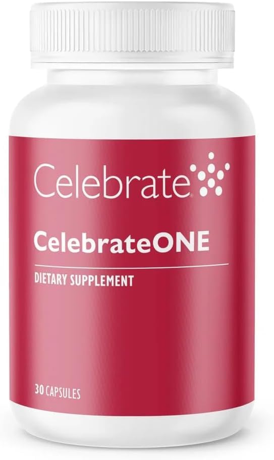 Celebrate Vitamin CelebrateONE Iron Free Multivitamin, 30 Day Supply | 30 Capsules, Once-Daily Easy-to-Swallow Bariatric Multivitamin Support After Sleeve Gastrectomy or Gastric Bypass 30 Count (Pack of 1)
