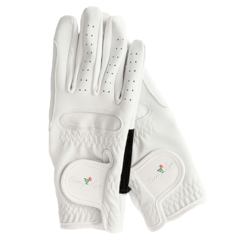 Anni Lyn Sportswear Women's Endura Pro Leather Glove White/Black 9 - BeesActive Australia