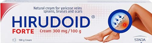 HiruCream Forte 100g Cream for Veins Bruises Scars sprains, Made in Germany