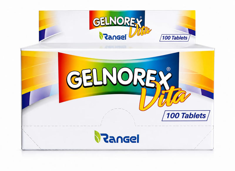 Gelnorex Vita Adults Vitamin B Supplement 100 Tablets,100 Count (Pack of 1)