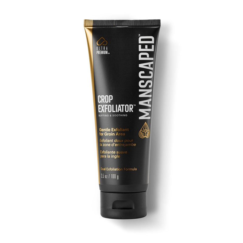 MANSCAPED® Crop Exfoliator™ Gentle Groin Exfoliant Scrub to Soothe and Clear the Skin, Vegan, Cruelty-Free (3.5 oz) - BeesActive Australia