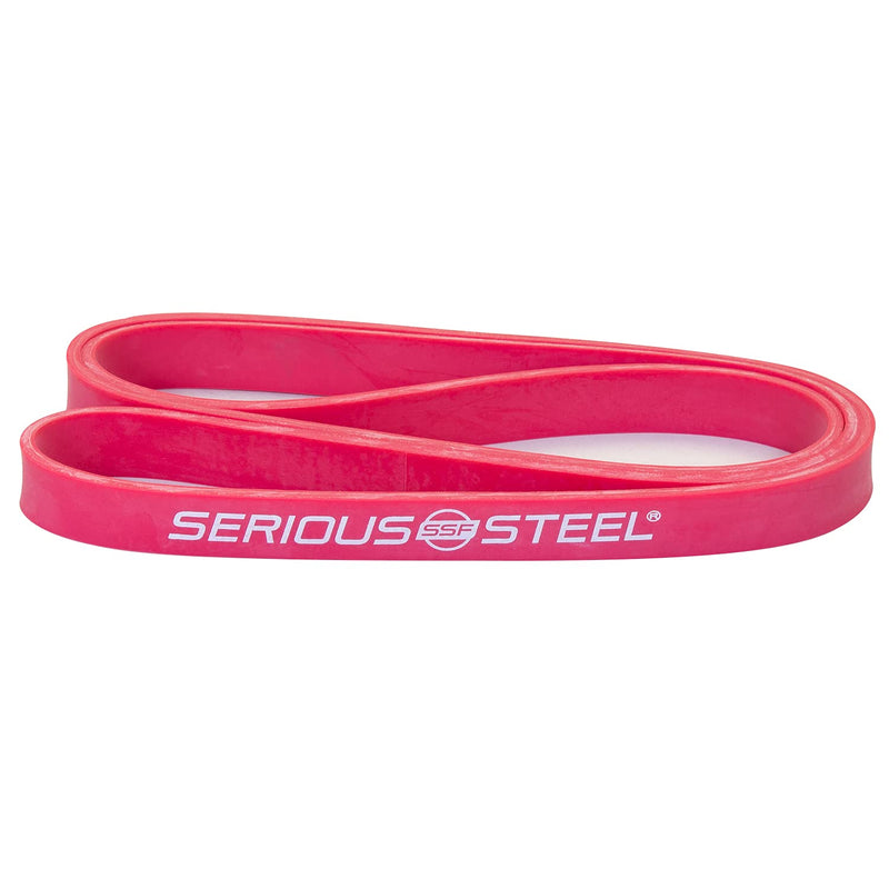 Serious Steel Fitness 32" Resistance Training Bands (Portable Exercise Band System Training Bands- Great for Individuals Under 5'10") #2 Red (10-50 lbs.) - BeesActive Australia