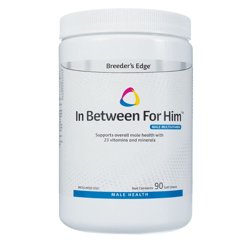 Revival Animal Health Breeder's Edge in Between for Him, Male Multivitamin for Med/Lg Dog- 90 ct - PawsPlanet Australia