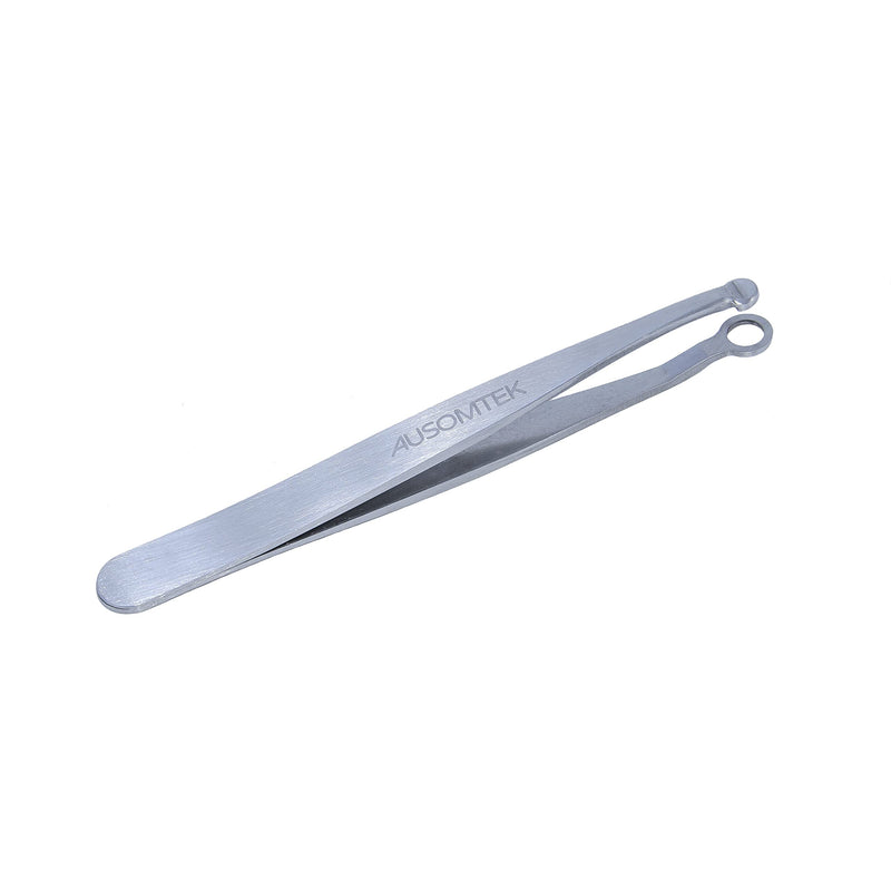 [Upgraded Version] AUSOMTEK Nose Hair Trimming Tweezers, Ear Hair Trimming Tweezers, Eyebrow Grooming Scissors, Eyelash Clipper, Stainless Steel Grooming Scissors, Safe Round-Headed, for Men and Women - BeesActive Australia
