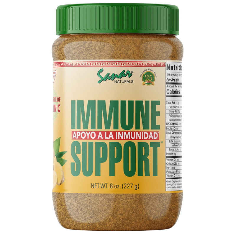 Sanar Naturals Immune Support Flaxseed, 8 oz - Vitamin C, Fiber, and Omega 3 Digestive Supplement - Energy Booster, Diet Management - Non-GMO, Gluten Free - BeesActive Australia