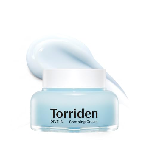 Torriden DIVE IN Hyaluronic Acid Soothing Cream 100ml (3.38 fl. oz) | Revitalizing Facial Moisturizer for Sensitive and Dry Skin | Hyaluronic Acid, Panthenol, Allantoin Jar Type