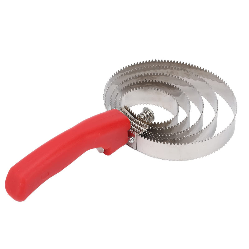 Curry comb 6 Ring Horse Shedding Comb Stainless Steel Spiral Curry Comb for Sheep Horses Cows Relieve Itching(5 turns) - BeesActive Australia