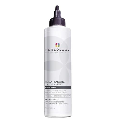 Pureology Color Fanatic Top Coat – Sheer Clear Toner, 6.7 fl oz