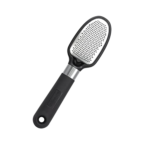Rikans Foot File Foot Rasp Callus Remover Dead Skin Remover Double Sided Foot Scrubber Foot Care Pedicure Tool to Remove Hard Skin Can Be Used Wet or Dry Skin High Grade Stainless Steel File
