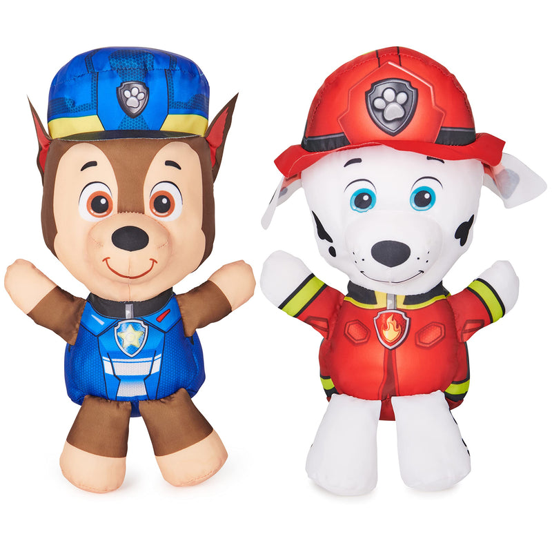 SwimWays Nickelodeon Paw Patrol Chase and Marshall Swim Huggable 2-Pack, Floating Paw Patrol Toys for Kids Ages 1+ 2pk Swim Huggable