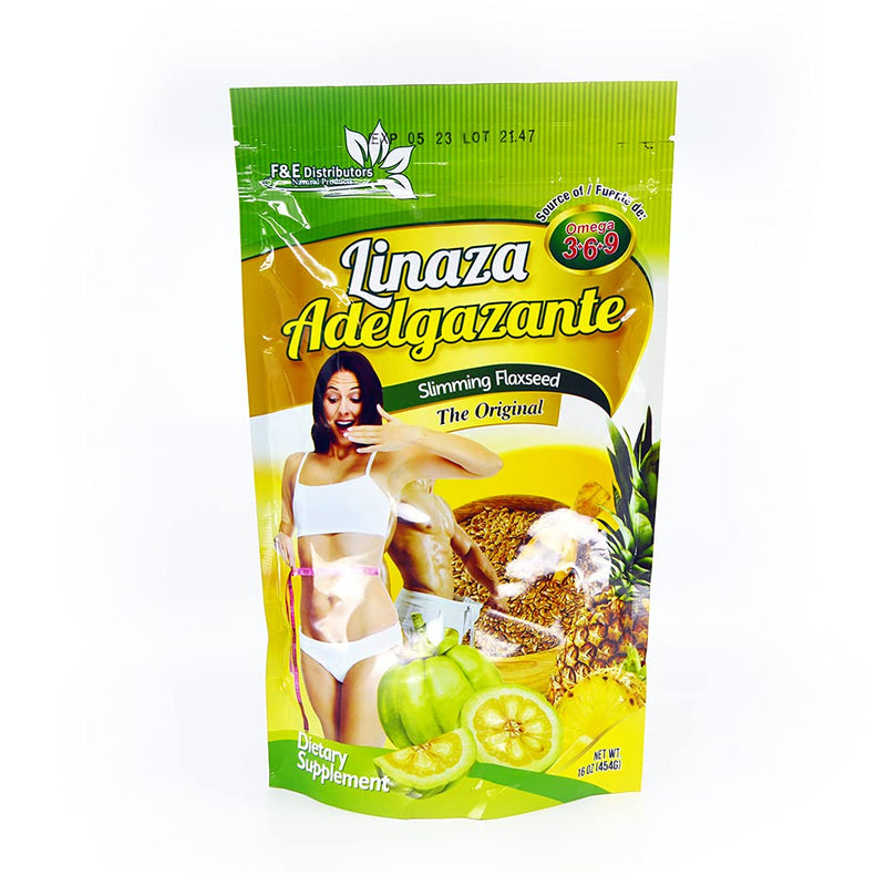 Linaza Adelgazante - Slimming Flaxseed by Farcom / Powder / 16oz - 454gr - BeesActive Australia