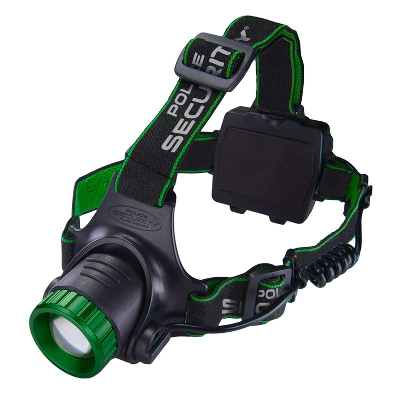 Police Security Blackout-R Headlamp Flashlight - Ultra-Bright Rechargeable Headlamp 850 Lumens
