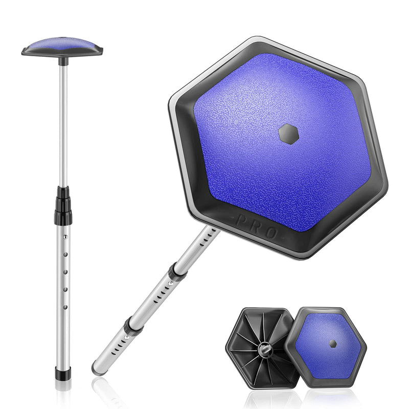 ToVii Portable Golf Club Stiff Arm Support Protector Travel Bag, Sturdy Aluminum Pole, Fully Adjustable to Protect Clubs Blue - BeesActive Australia