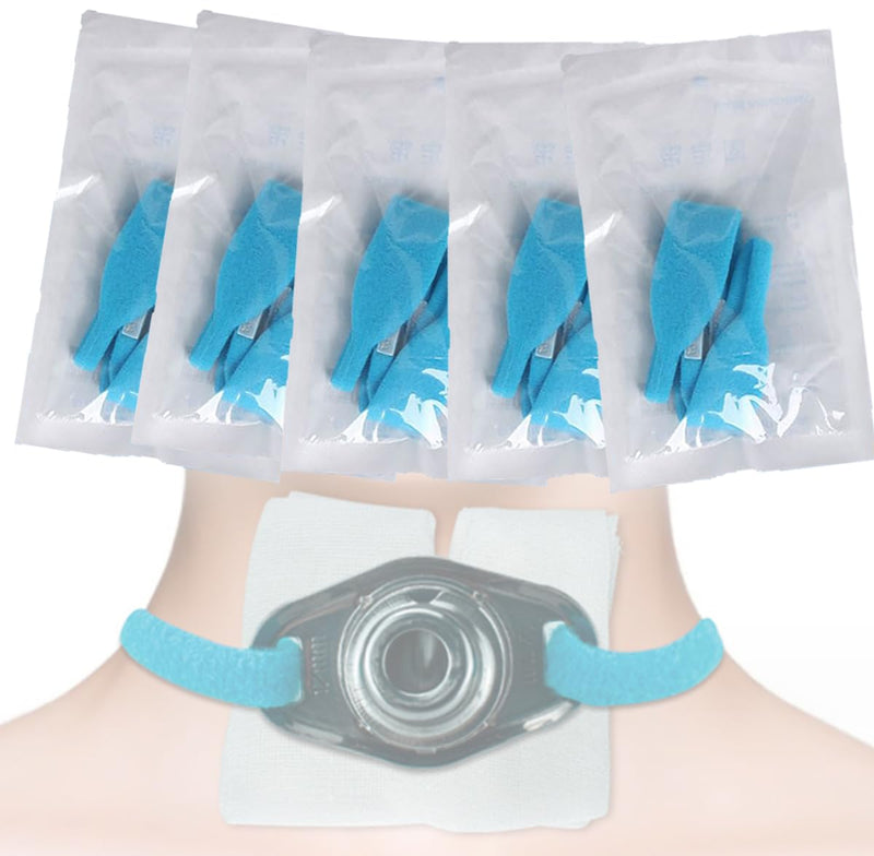 Tracheostomy Tube Holder Belt - Disposable Trach Ties Neckband for Laryngectomy, Individually Packaged, 5 Pcs - BeesActive Australia
