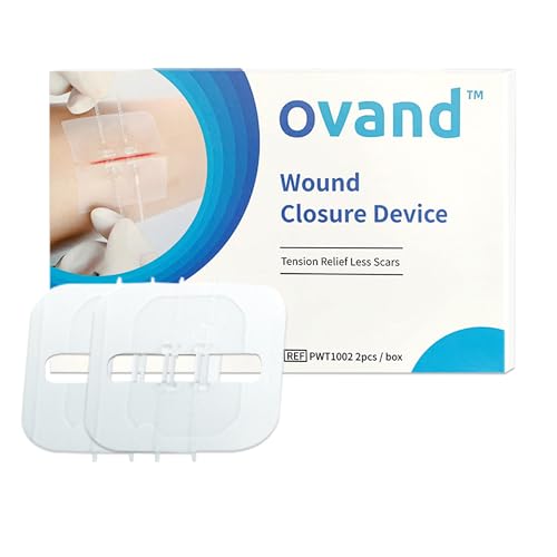 2 Pcs Emergency Laceration Closures,Butterfly Bandaids Wound Closure,Surgical Laceration Repair Without Sew,Quick Clot,Emergency Wound Closures Device (PU) 2 Count (Pack of 1)