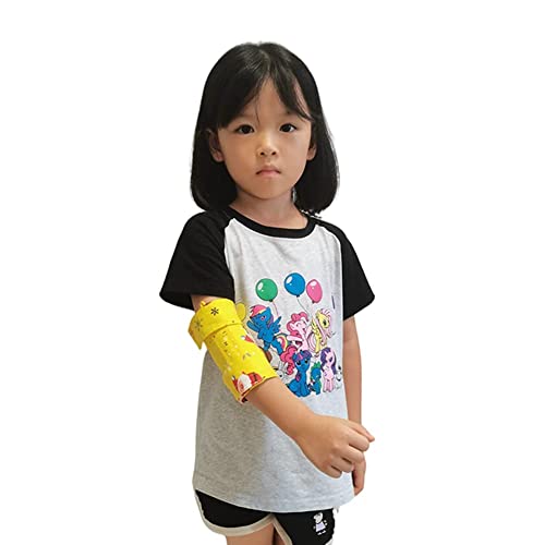 Elbow Immobilizer Splint & Arm Restraint Wrap for Babies Kids-Stop HAND-TO-FACE habits Stop Thumb Sucking Habit, Scratching Face, Pulling Hair (LARGE-1pc) Large