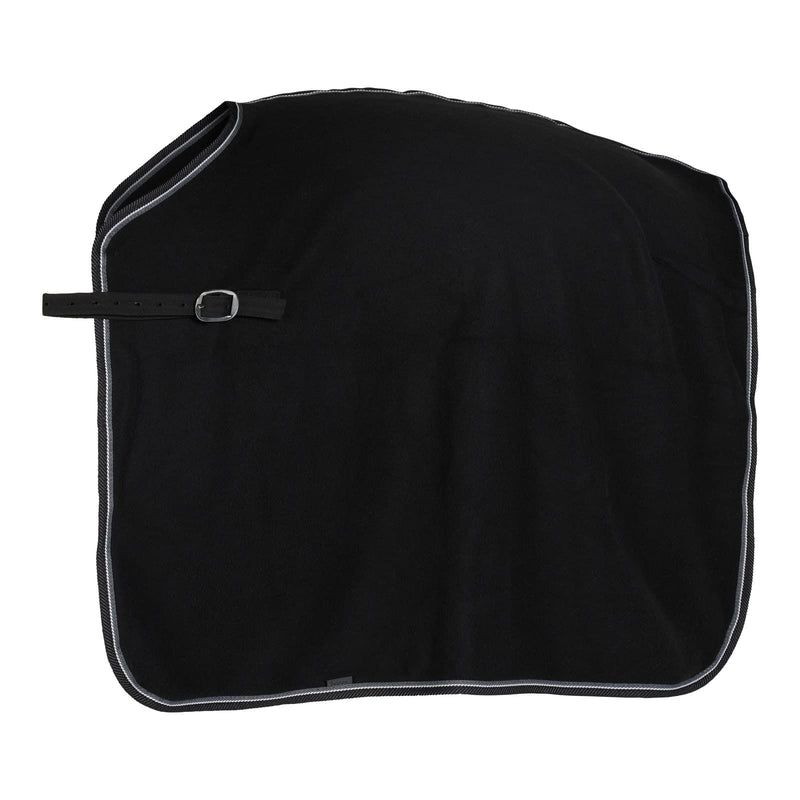 HORZE Kiel Fleece Quarter Sheet - Black - Horse - BeesActive Australia
