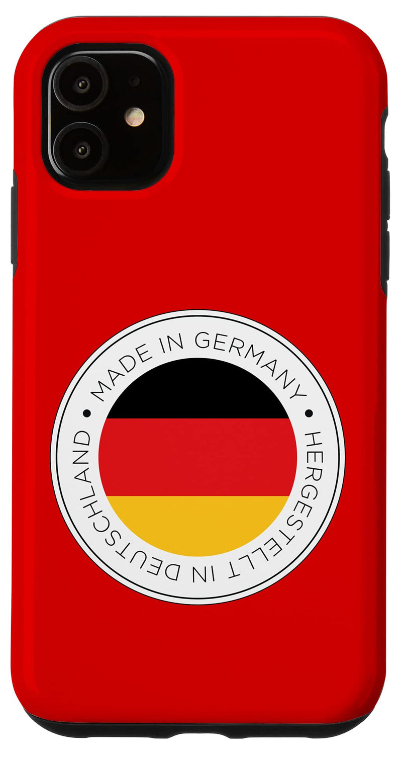 iPhone 11 Made In Germany German Flag Red Case iPhone 11 - BeesActive Australia