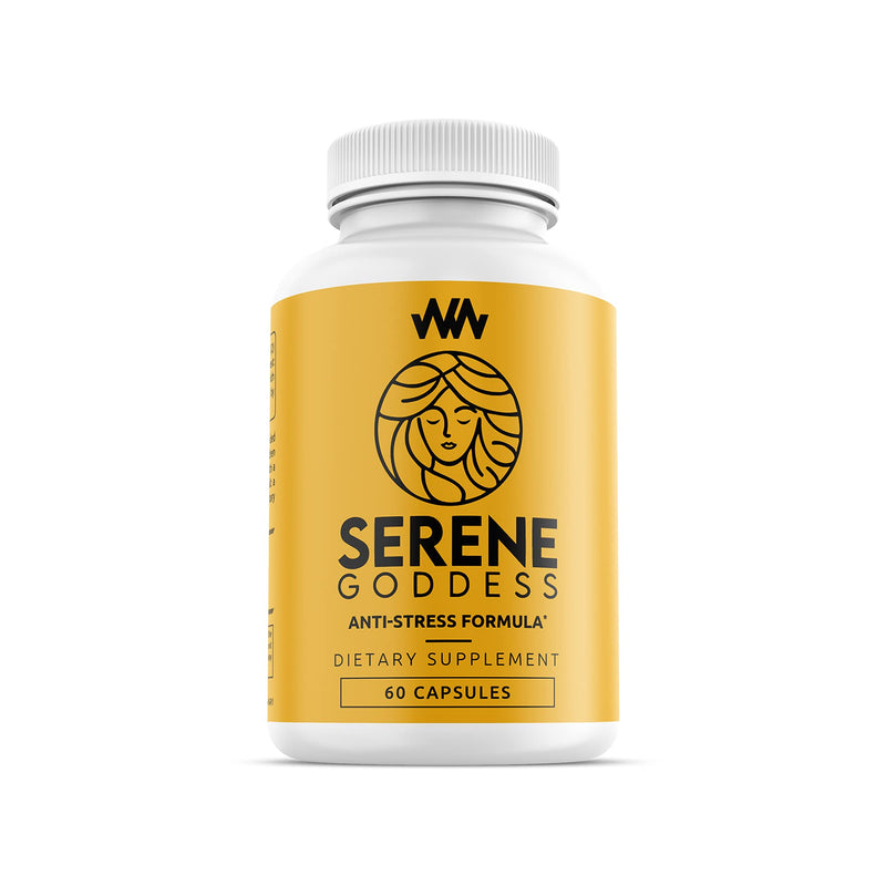 Warped Wellness Womens Supplement That Boosts Mood, Helps Relax The Mind & Body, Relieves Tension & Worries| Magnolia Bark for Female Specific Help| Serene Goddess | Vitamin Helps Boost Mood