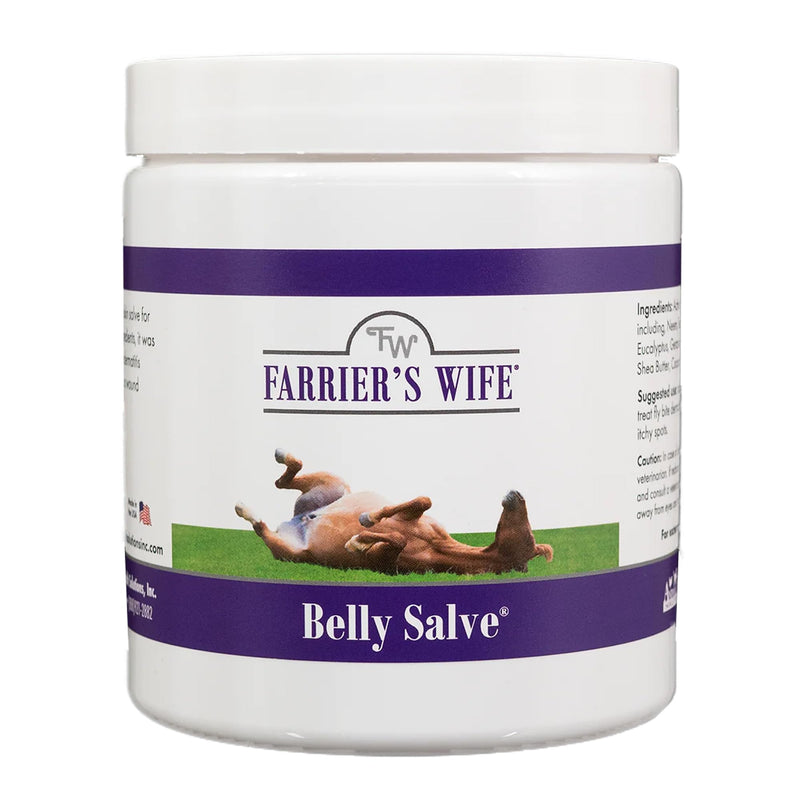 Farrier's Wife Belly Salve - Natural Soothing Salve for Horses | Helps Fly Bite Dermatitis and Promotes Hair Growth | Belly Balm for Horses | Sweet Itch Ointment for Horses - 20oz - PawsPlanet Australia