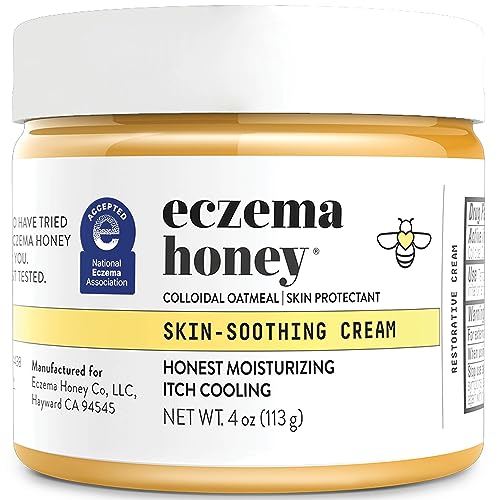 ECZEMA HONEY Original Skin-Soothing Cream for Dry Itchy Skin (4 Oz)