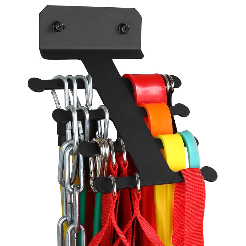 Resistance Rack Band Storage Hanger Gym Equipment Organizer Pull Up Bands Jump Ropes, Storage Rack for Home Gym - BeesActive Australia