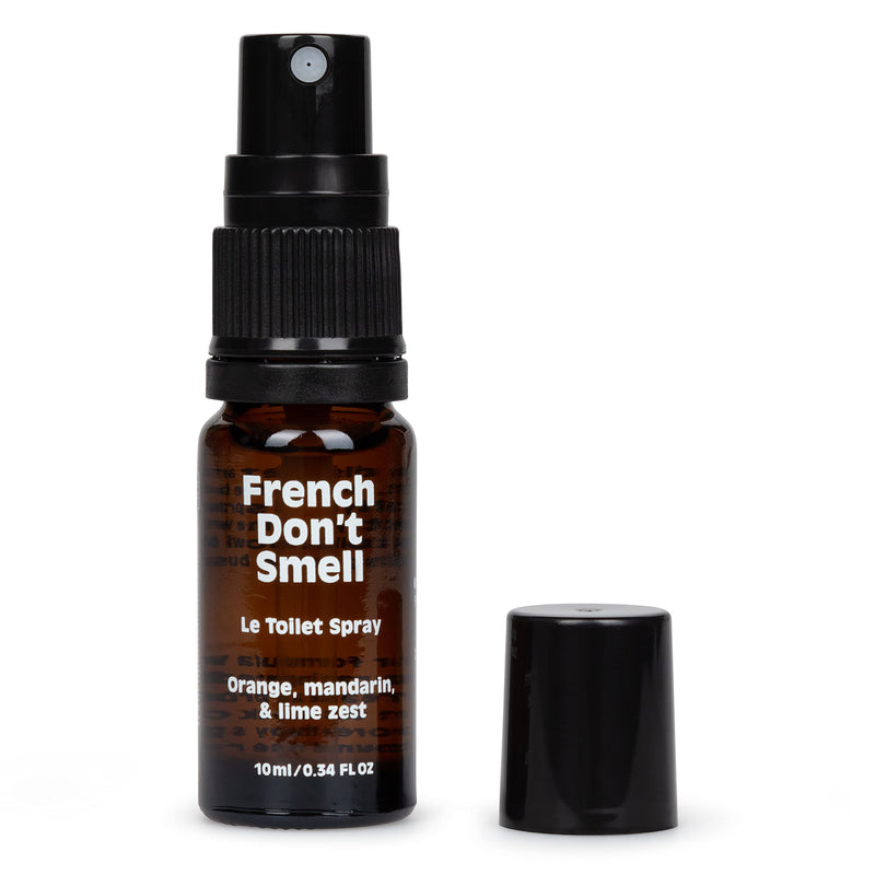 Toilet Spray for Poop 0.34oz – Citrus Scent – Made in France (Travel Size), Bathroom Odor Eliminator, Poo Spray, Toilet Spray For Daily Use, Easy To Carry – French Don’t Smell Citrus (orange, mandarin & lime zest) 0.34 Fl Oz (Pack of 1) - BeesActive Australia