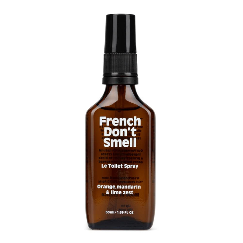 Toilet Spray for Poop 1.69oz – Citrus Scent – Made in France (Home Size), Bathroom Odor Eliminator, Poo Spray, Toilet Spray For Daily Use, Easy To Carry – French Don’t Smell Citrus (orange, mandarin & lime zest) 1.69 Fl Oz (Pack of 1) - BeesActive Australia