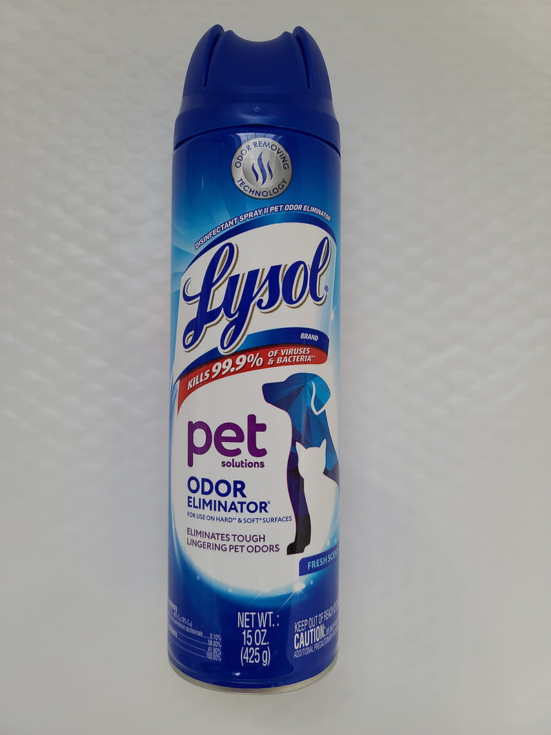 LYSOL® Pet Odor Eliminator 12/15 oz. - PawsPlanet Australia