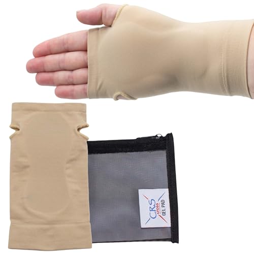 CRS Cross Carpal Tunnel Gel Sleeve for Sports or All Day Wear. One Size