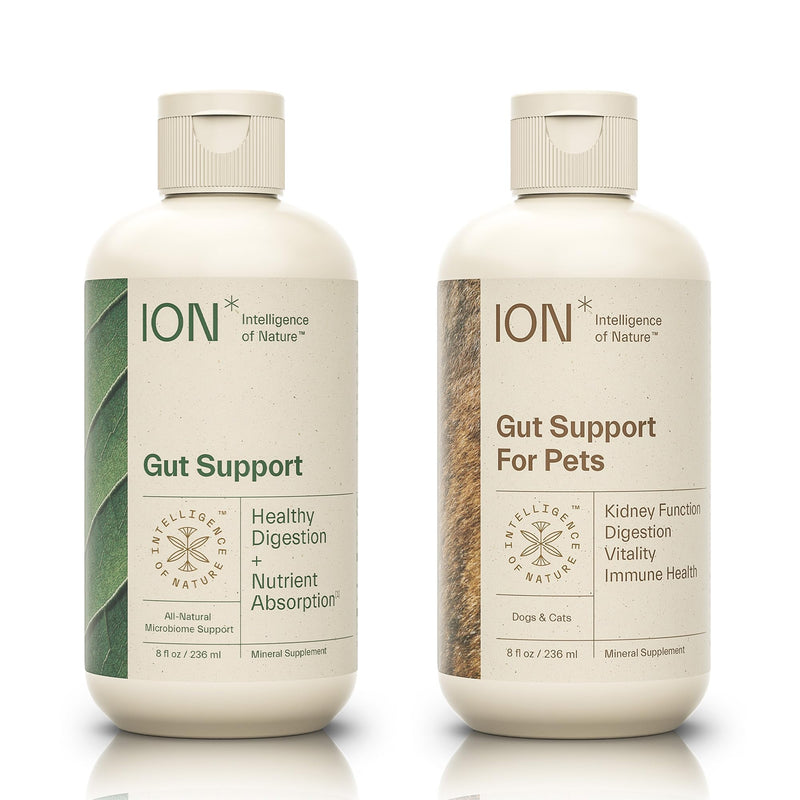 ION* Gut Support + ION* Pet Support (8oz Bundle) - BeesActive Australia