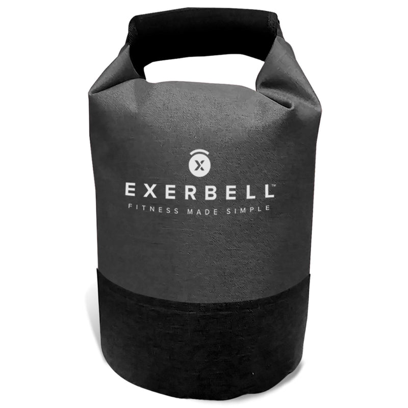 Foldable & adjustable kettlebell 2-14 kg – water- and sandbag kettlebell – Versatile Sandbag Training & Weight Bag – Premium Strength Training Equipment Gray 1 Piece